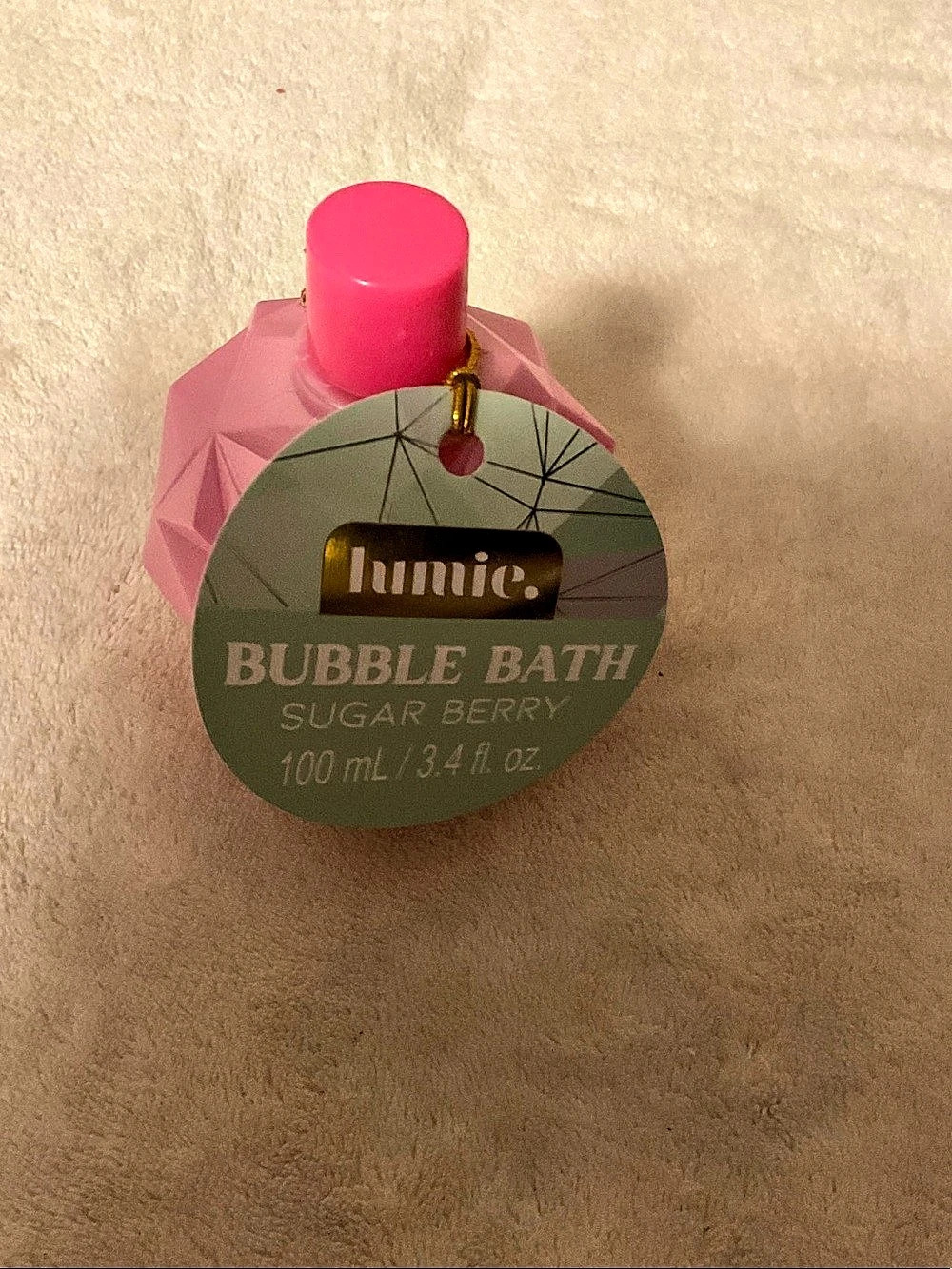 Tunic Sugar Berry Bubble Bath Bubble Bath in Pink NWT